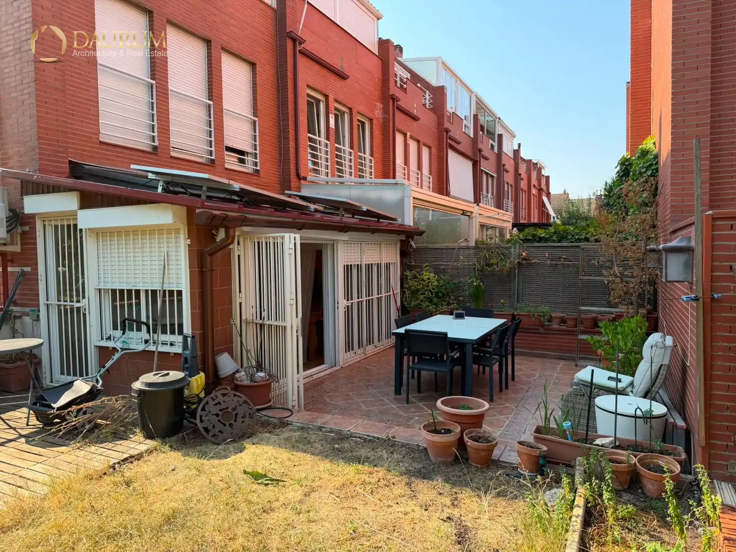 Garden of Detached homes for sale in Madrid  with Air Conditioner, Heating and Private garden