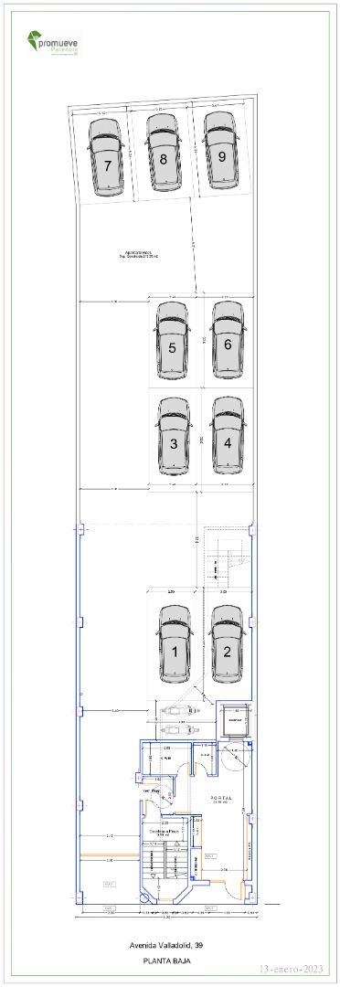 Aparcament de Garatge en venda en Palencia Capital