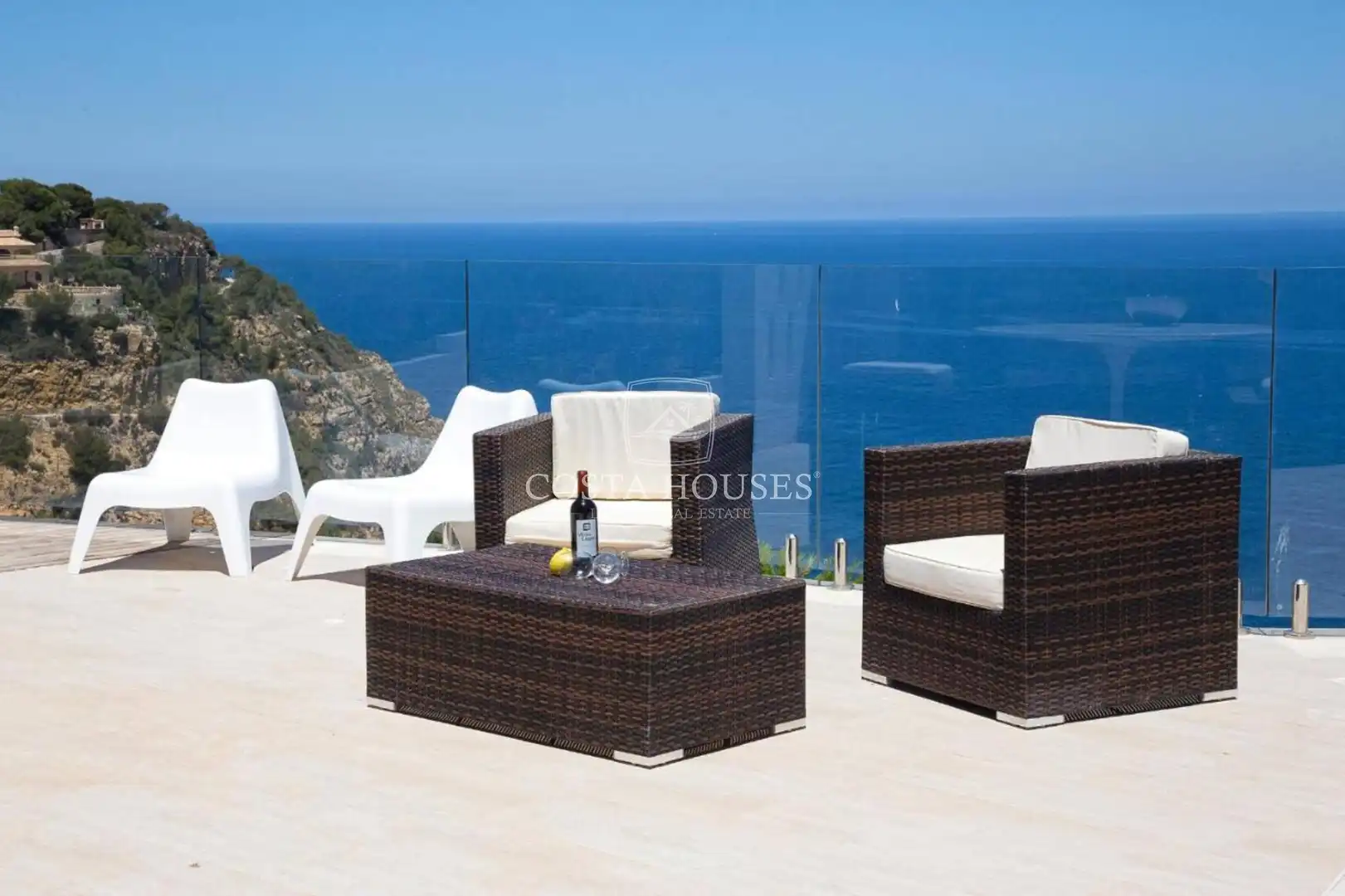 Terrace of Houses for sale in Jávea / Xàbia  with Air Conditioner, Private garden and Terrace