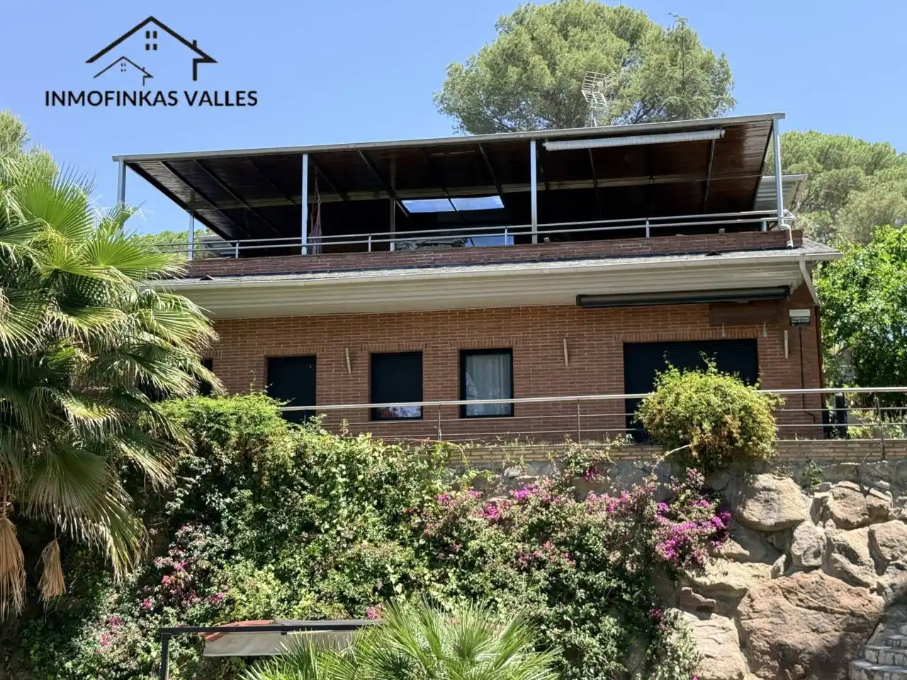 Vista exterior de Casa o chalet en venta en Lliçà de Vall con Aire acondicionado, Calefacción y Jardín privado