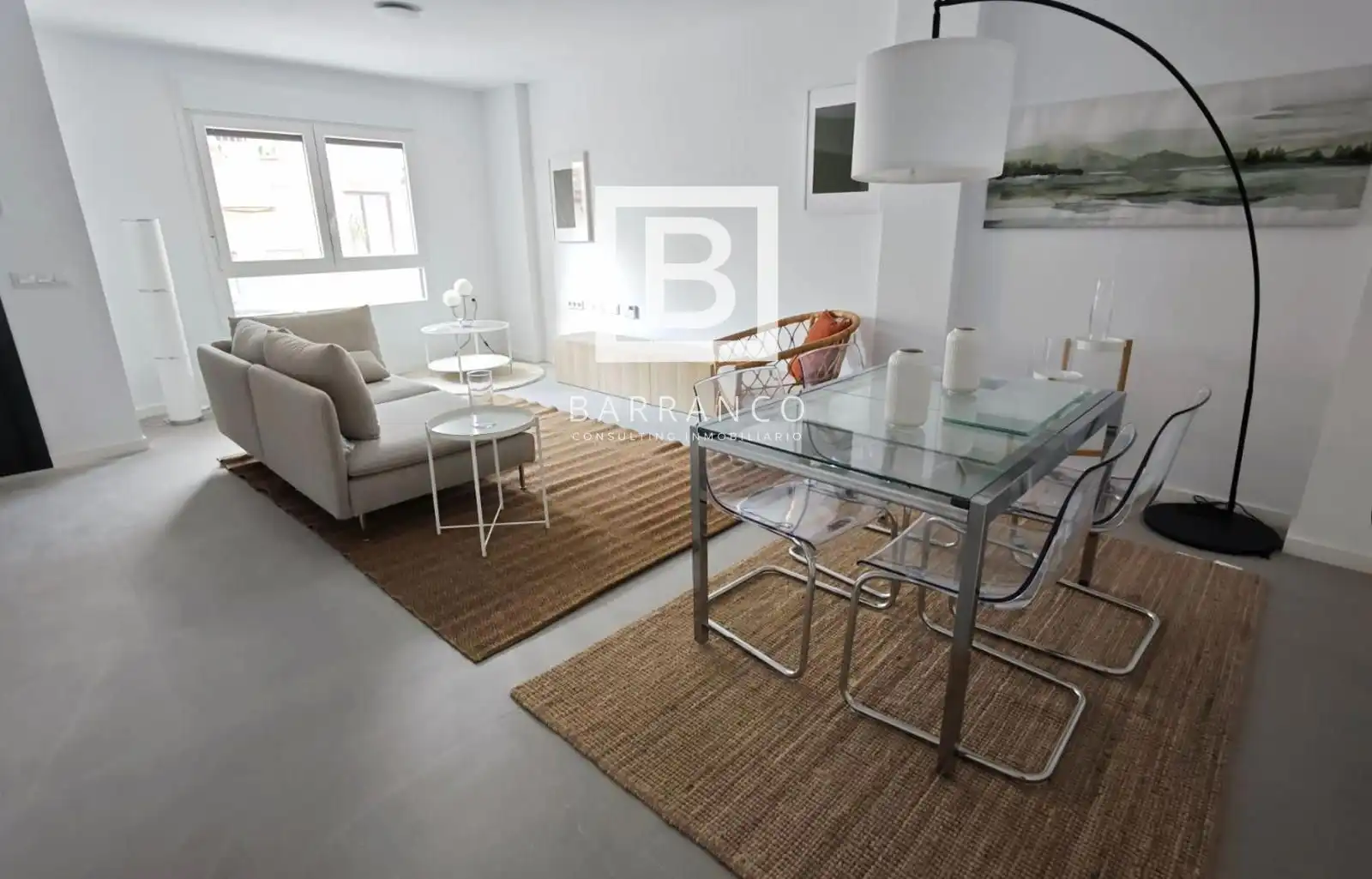 Sala de estar de Casa adosada en venta en Murcia