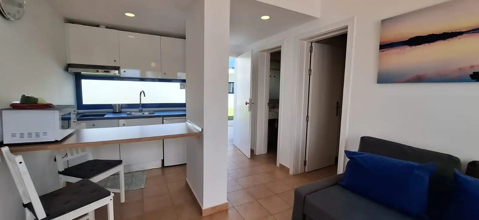 Cuina de Apartament en venda en Pájara amb Terrassa, Moblat i Piscina comunitària