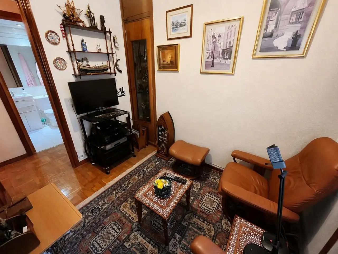 Sala de estar de Piso en venta en Madrid con Aire acondicionado, Calefacción y Parquet