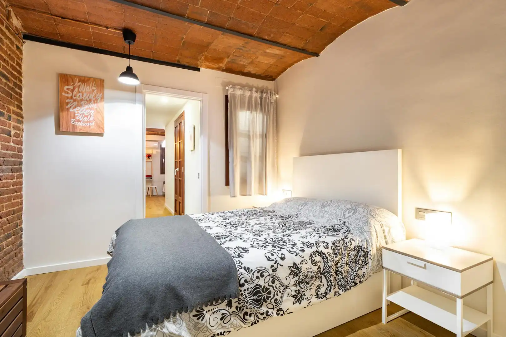 Habitación de Piso de alquiler en Barcelona con Aire acondicionado, Calefacción y Amueblado