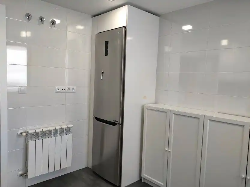 Cocina de Planta baja de alquiler en Colmenar Viejo con Calefacción, Jardín privado y Terraza