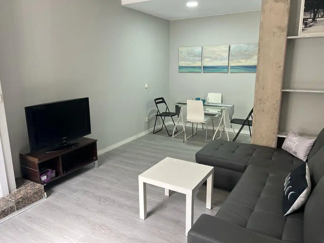 Sala de estar de Planta baja en venta en San Sebastián de los Reyes con Amueblado