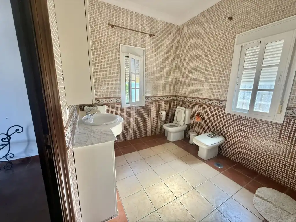 Baño de Casa o chalet en venta en Mairena del Alcor con Amueblado y Balcón