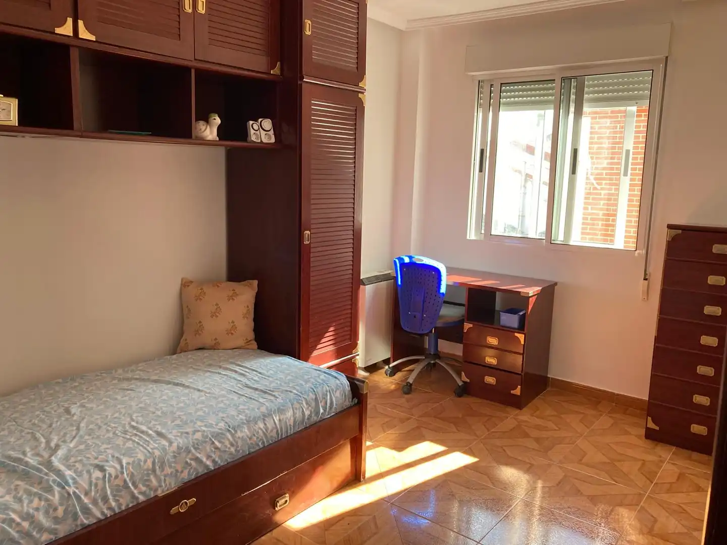 Bedroom of Flat for sale in Matapozuelos  with Heating, Parquet flooring and Terrace