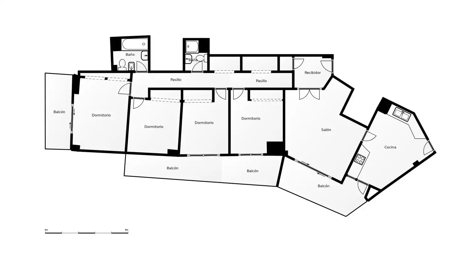 Piso en venta en Madrid con Calefacción, Parquet y Terraza