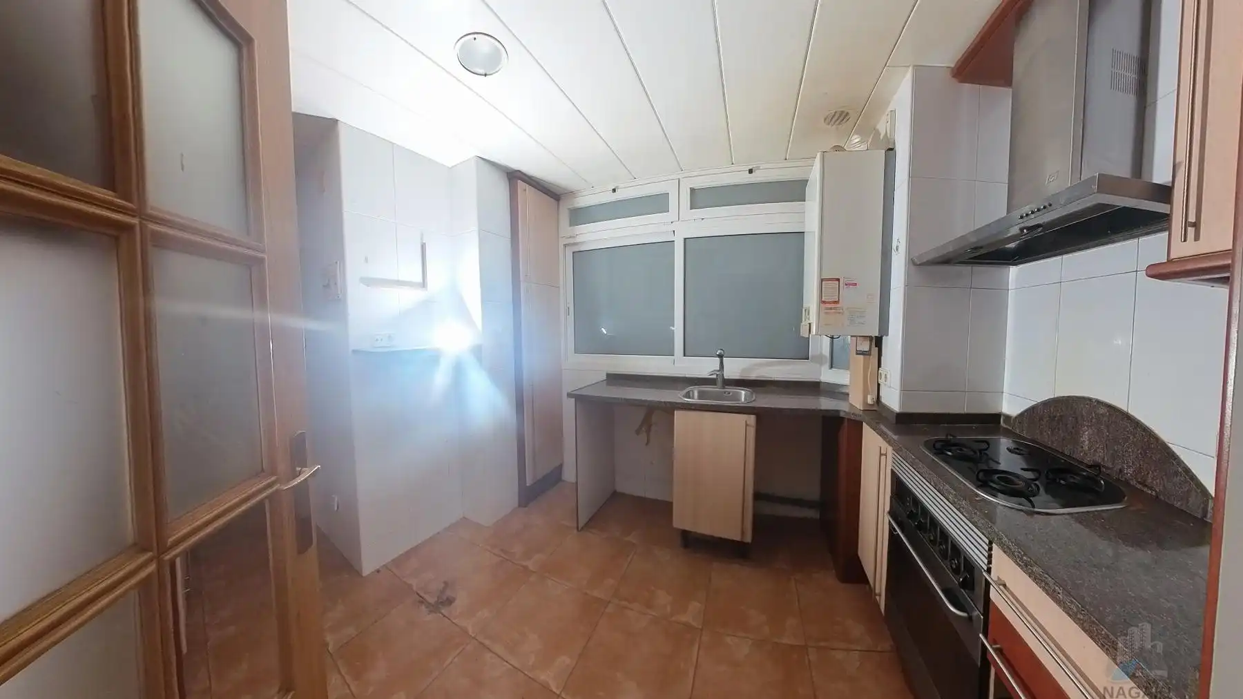 Kitchen of Flat for sale in Sabadell  with Heating