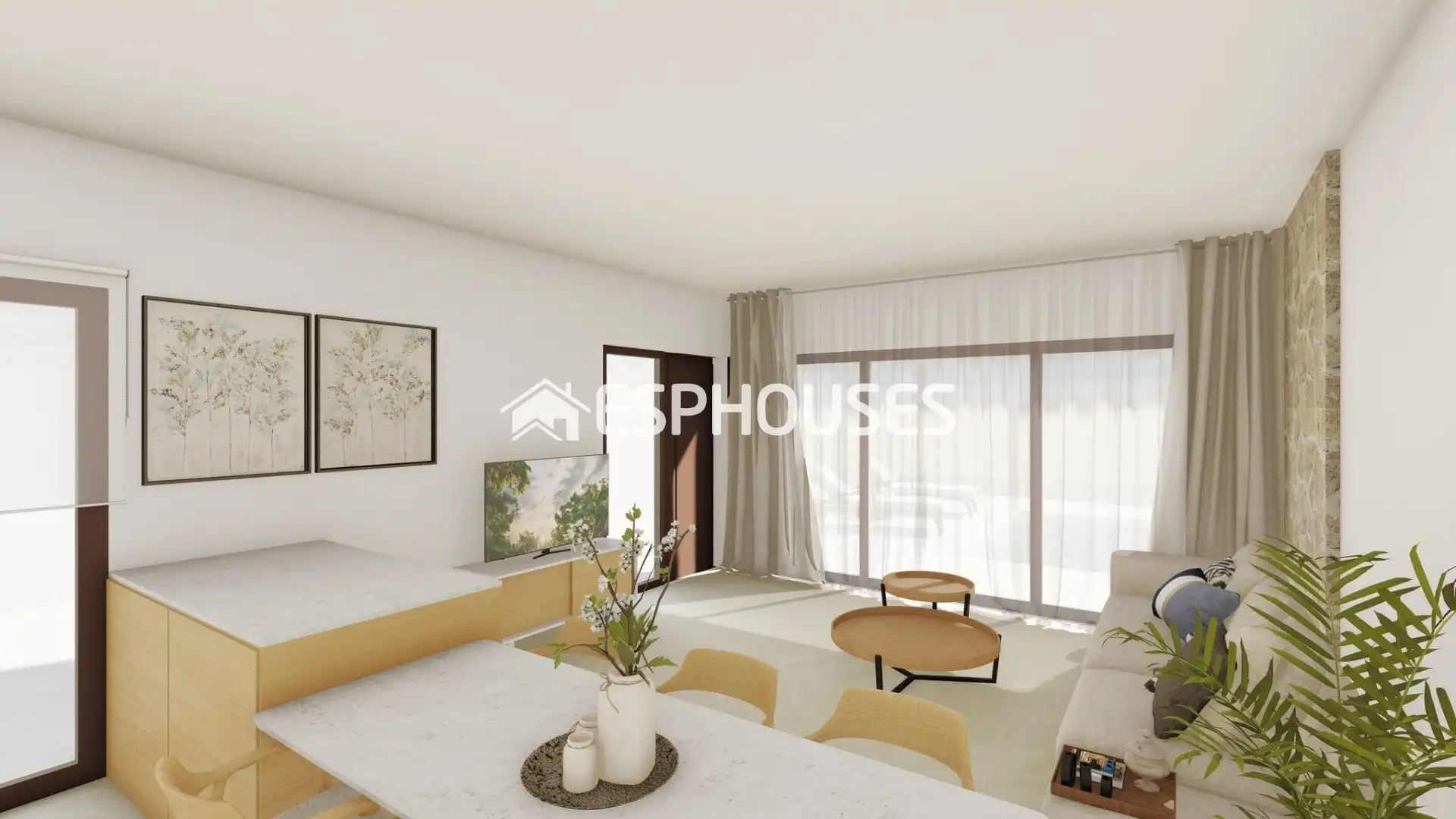 Casa a schiera con terrazza in vendita a Santiago de la Ribera, imagen 2
