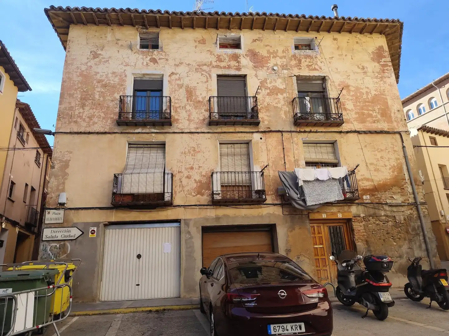 Vista exterior de Piso en venta en Tarazona
