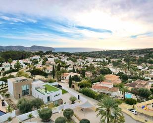 Vista exterior de Finca rústica en venda en Moraira amb Aire condicionat, Calefacció i Jardí privat