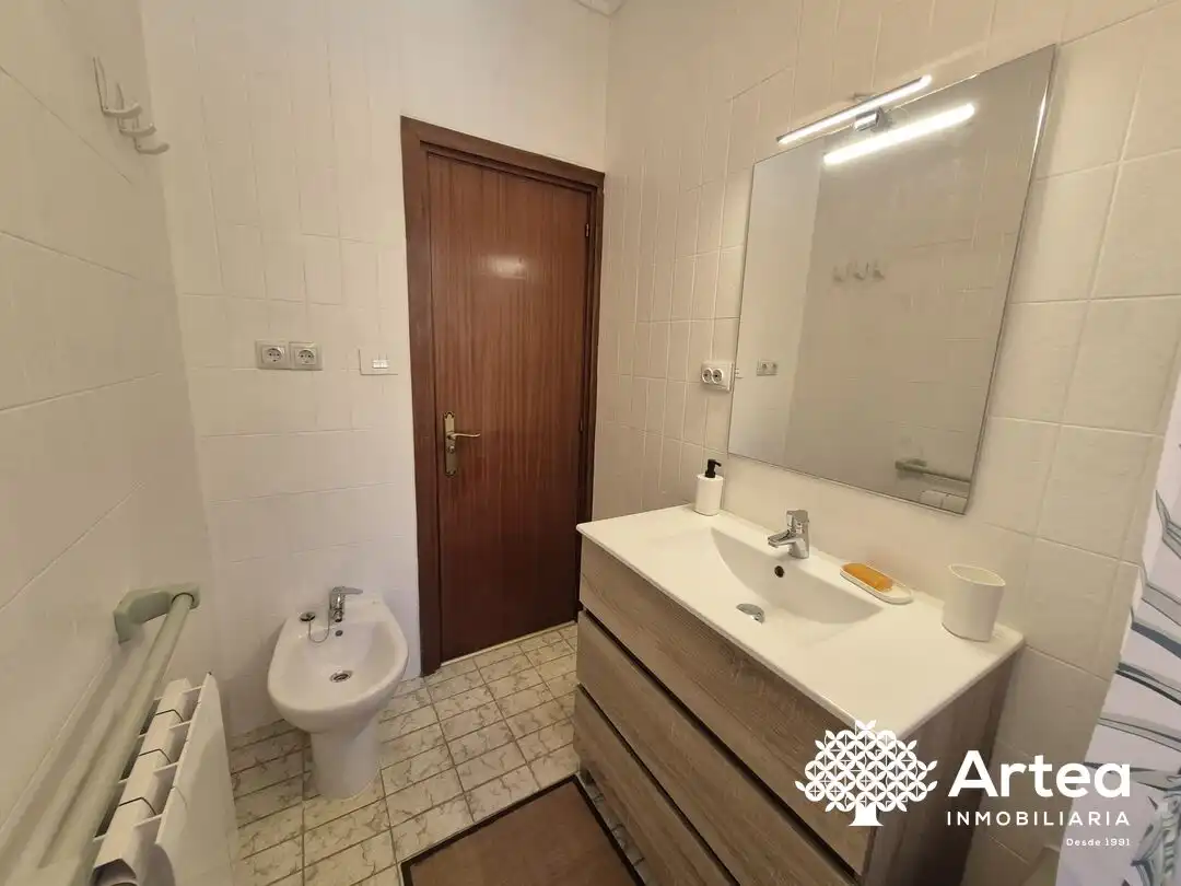 Baño de Piso de alquiler en Bilbao  con Calefacción, Jardín privado y Terraza