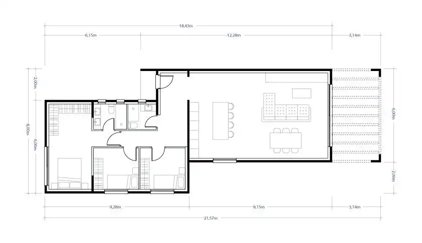 Casa o chalet en venta en Bescanó