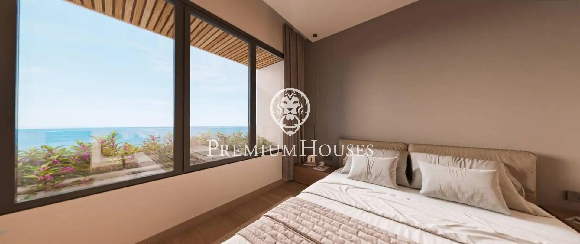Bedroom of Houses for sale in Sant Andreu de Llavaneres  with Air Conditioner, Heating and Private garden