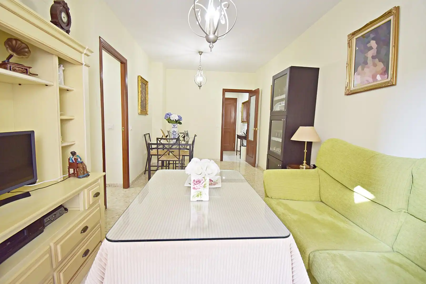 Living room of Flat for sale in Jerez de la Frontera  with Terrace, Balcony and Community pool
