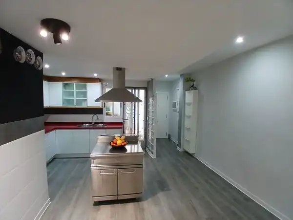 Küche von Wohnung zum Verkauf in Rafelbuñol / Rafelbunyol mit Klimaanlage, Terrasse und Abstellraum