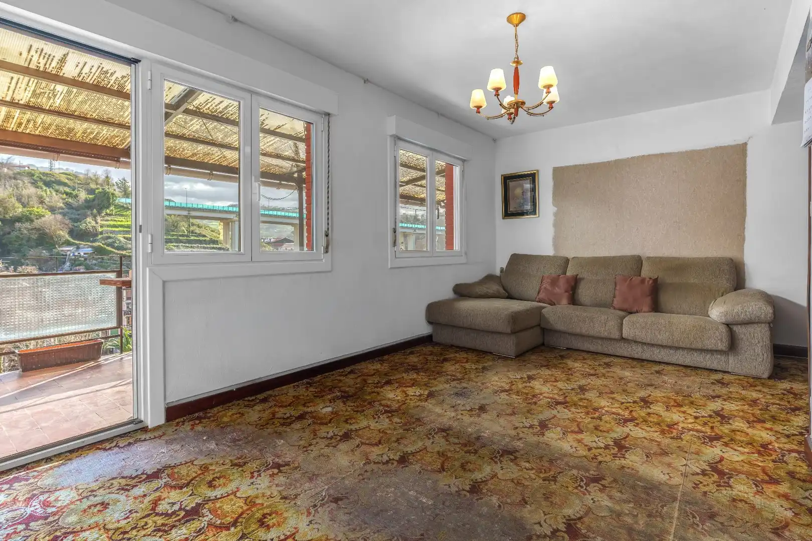 Sala de estar de Piso en venta en Tolosa con Terraza