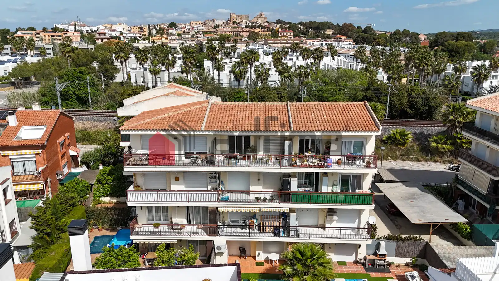 Vista exterior de Apartament en venda en Altafulla amb Moblat i Balcó