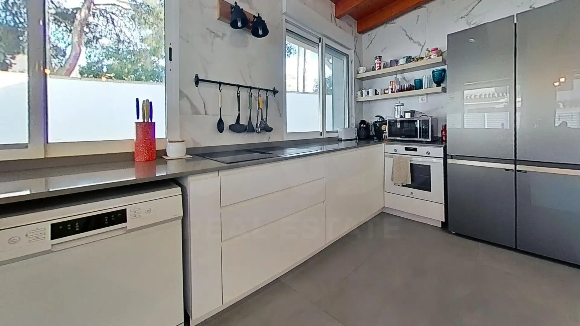 Cocina de Casa o chalet en venta en Benicasim / Benicàssim con Aire acondicionado, Calefacción y Terraza