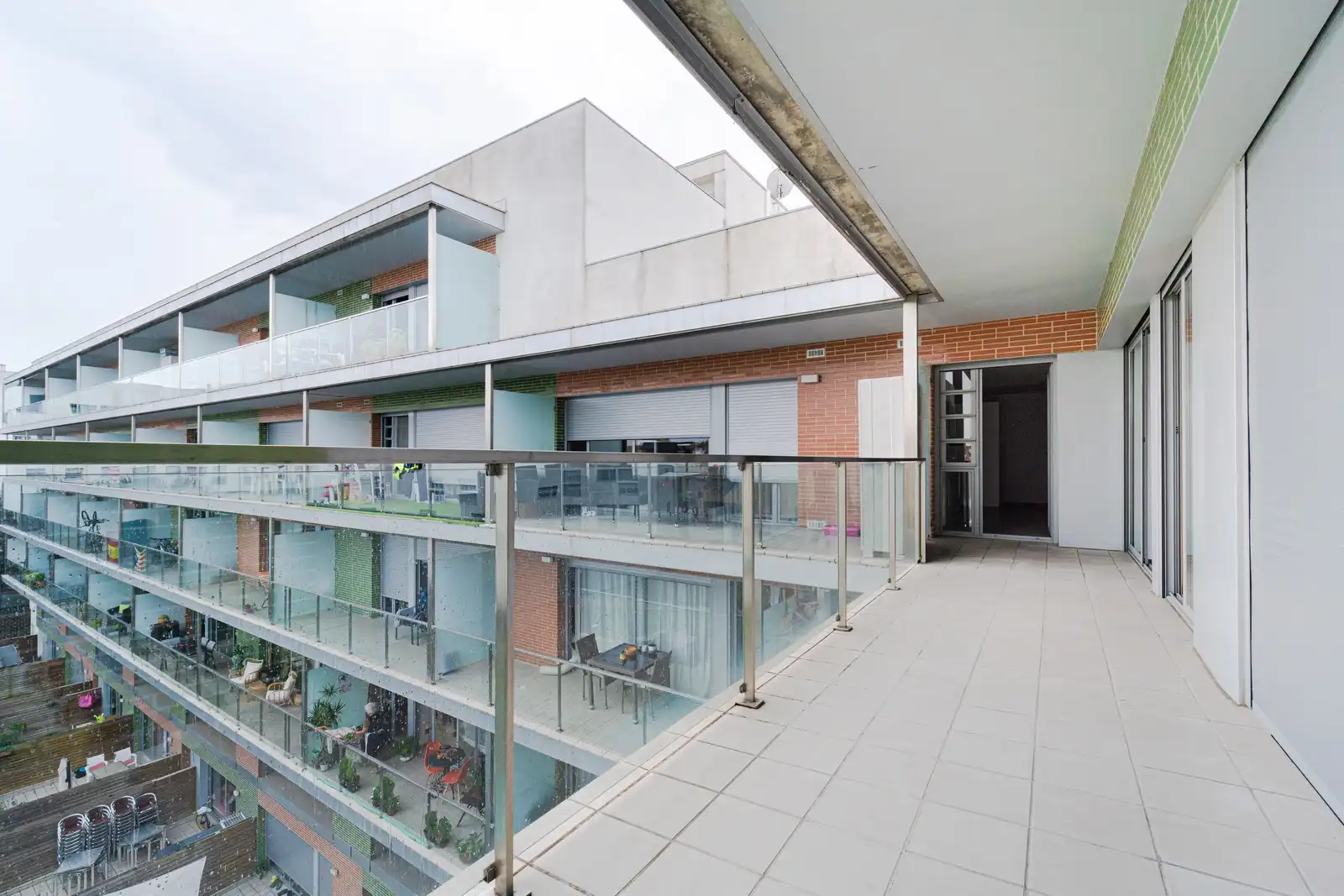 Vista exterior de Pis en venda en Granollers amb Traster