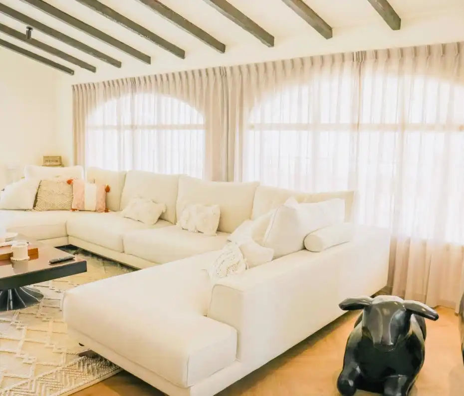 Living room of Houses for sale in Dénia  with Air Conditioner, Heating and Private garden