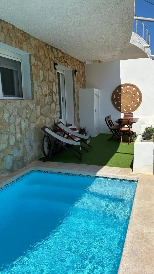 Terrace of Houses for rent in Jávea / Xàbia  with Heating, Private garden and Swimming Pool
