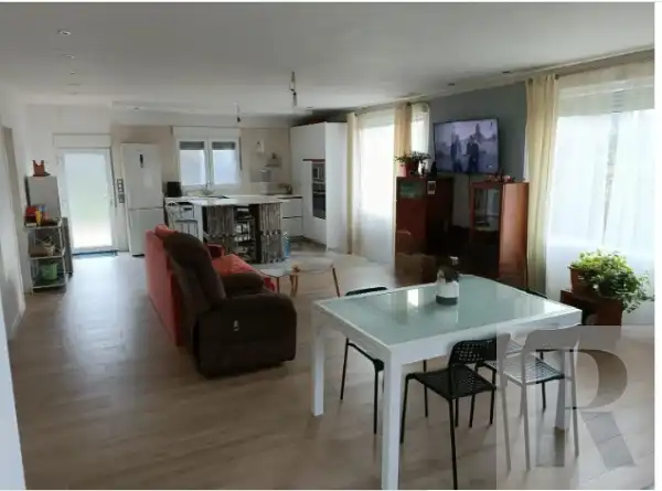 Sala d'estar de Casa o xalet en venda en Cabra del Camp amb Terrassa