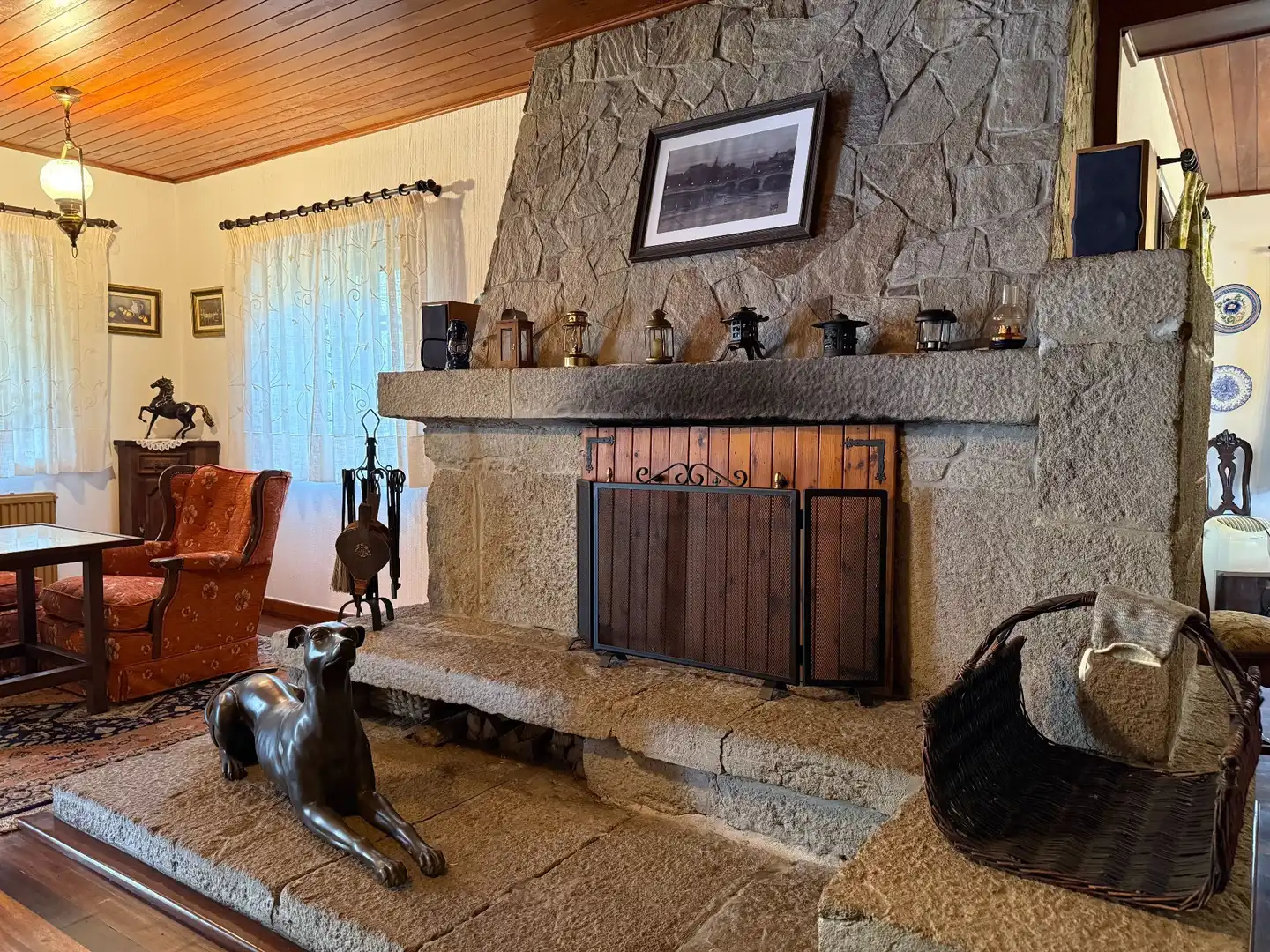 Sala de estar de Casa o chalet en venta en Muxía con Calefacción y Jardín privado