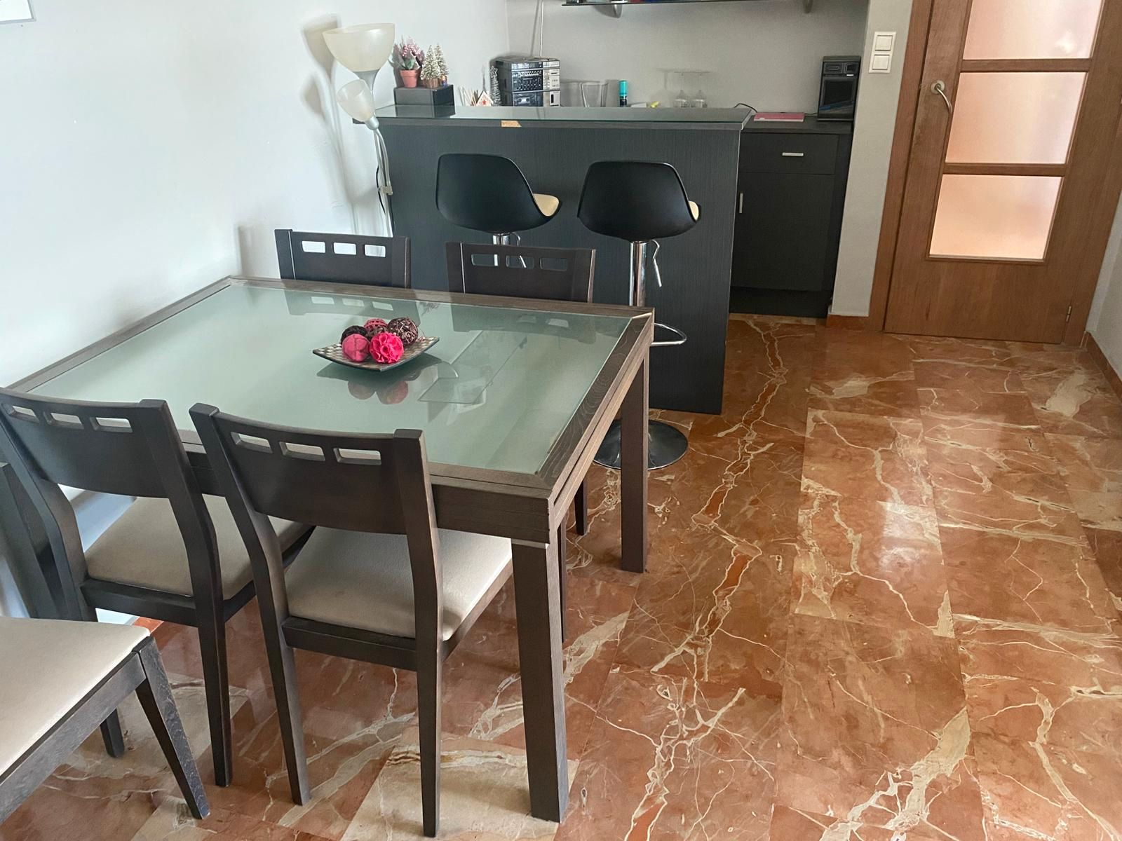 Dining room of Flat for sale in Torrent  with Air Conditioner, Heating and Storage room