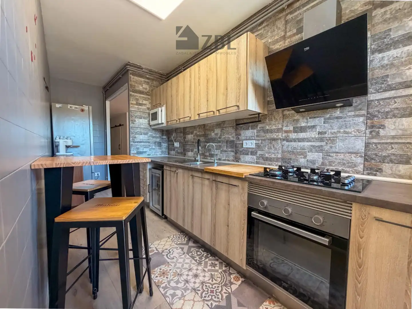 Küche von Wohnung zum Verkauf in Santpedor mit Heizung, Terrasse und Balkon