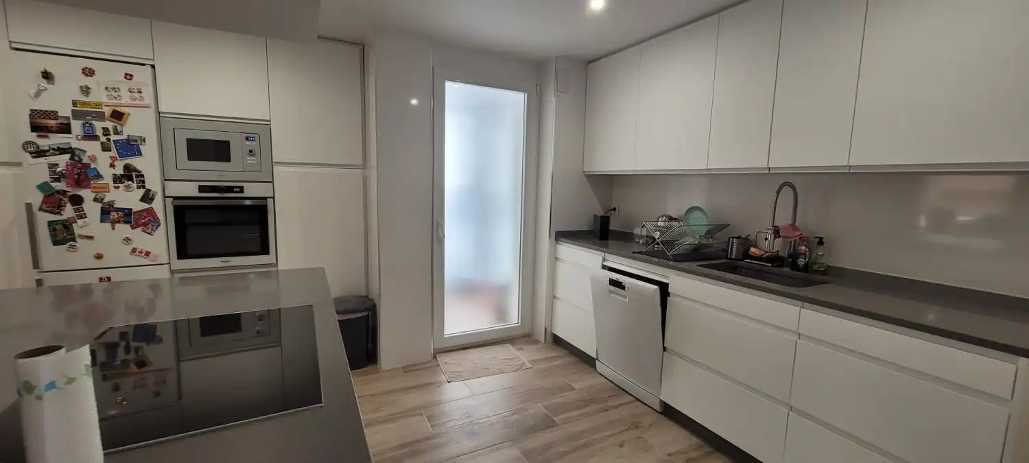 Cocina de Piso de alquiler en Albacete con Aire acondicionado, Calefacción y Balcón