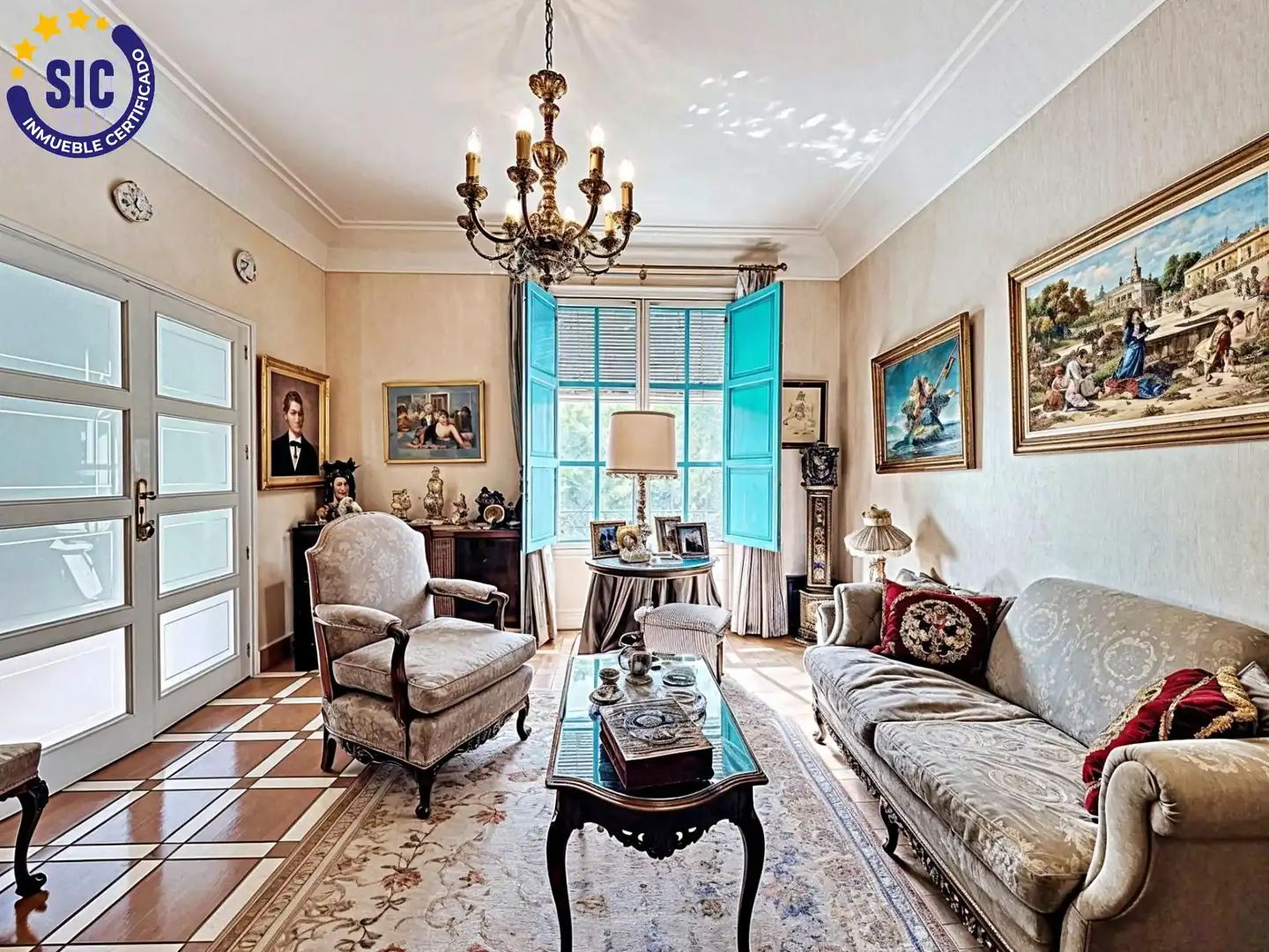 Sala de estar de Piso en venta en Xàtiva con Aire acondicionado, Calefacción y Terraza