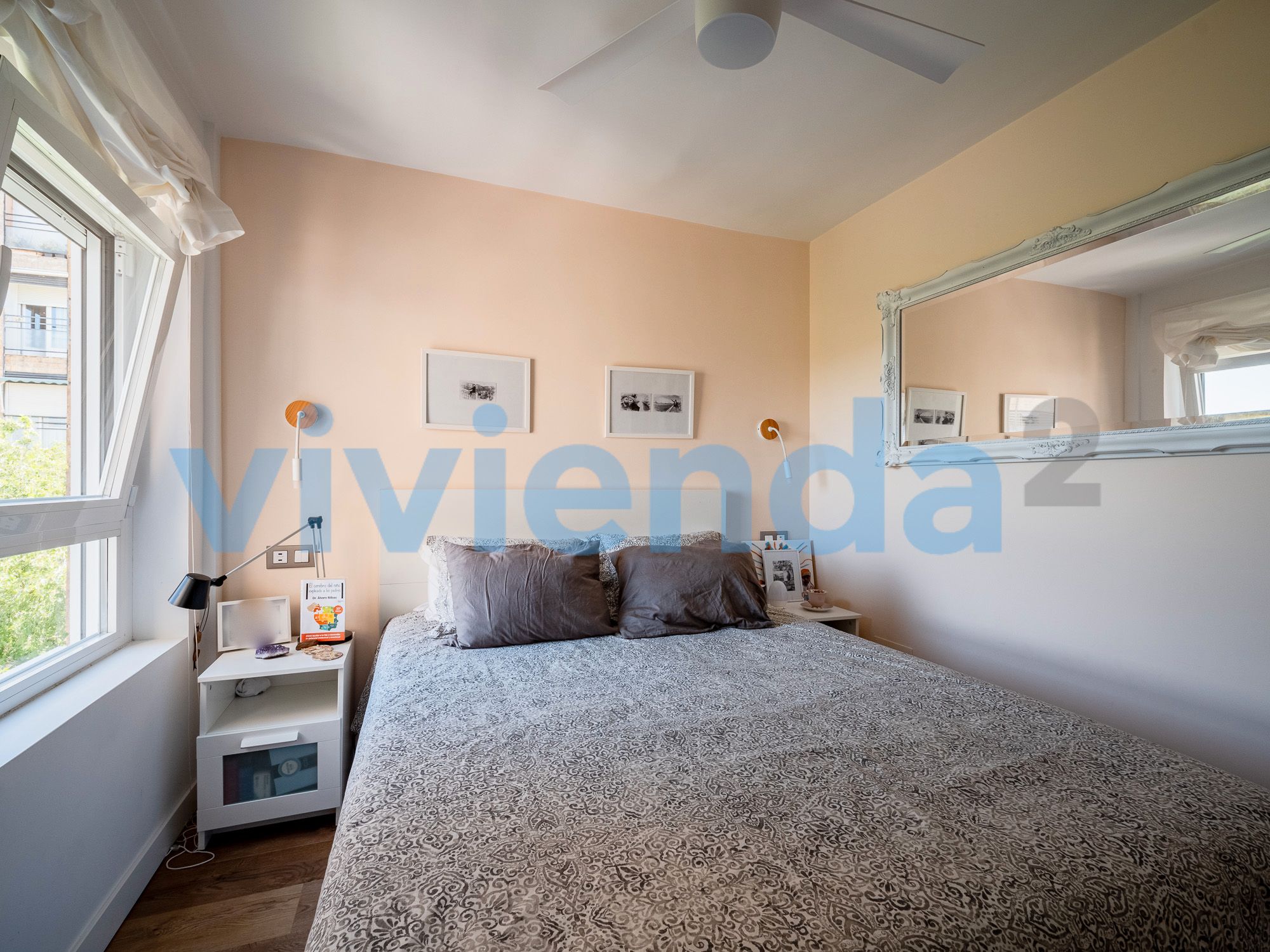 Bedroom of Flat for sale in  Madrid Capital  with Air Conditioner and Heating