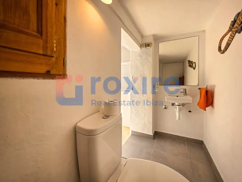 Bathroom of Houses for rent in Sant Josep de sa Talaia  with Air Conditioner, Private garden and Terrace