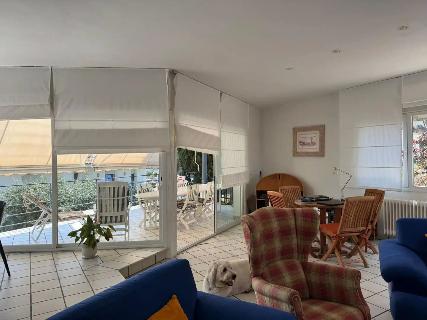 Sala d'estar de Casa o xalet en venda en El Port de la Selva amb Jardí privat, Terrassa i Moblat