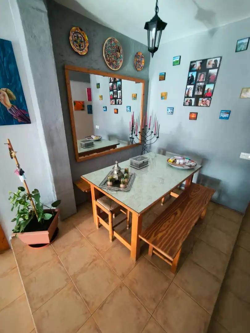 Dining room of Flat for sale in Marbella  with Air Conditioner, Terrace and Furnished