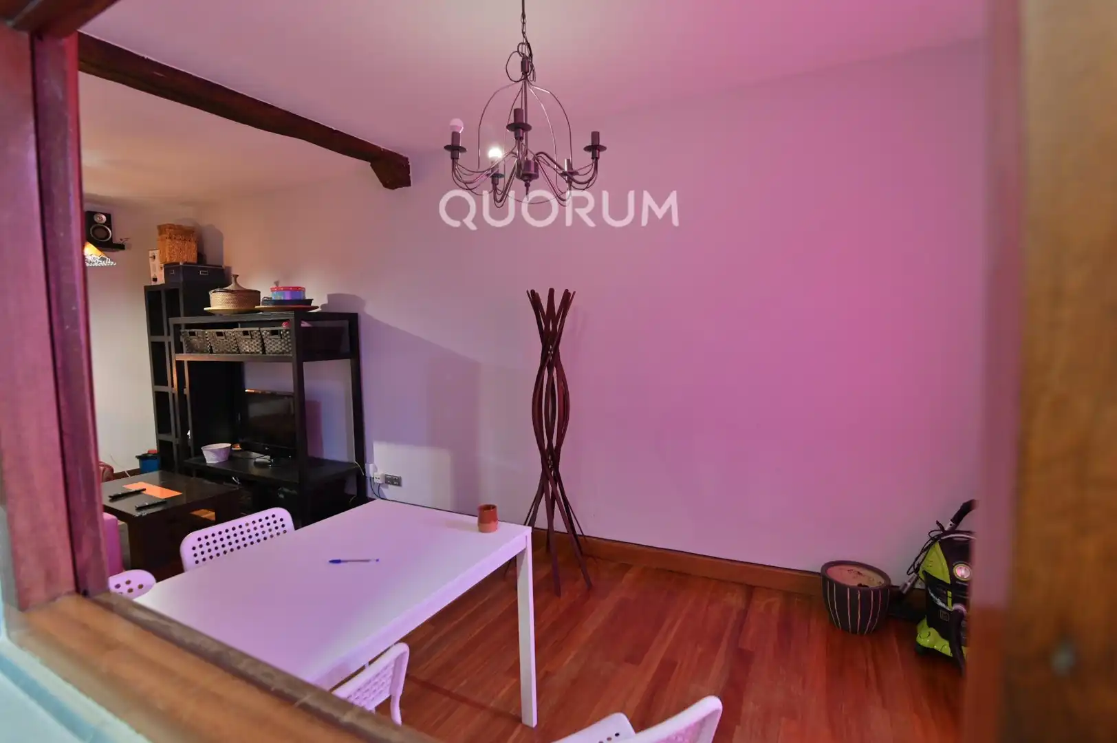 Dining room of Flat for sale in Bilbao   with Furnished, Balcony and Jacuzzi