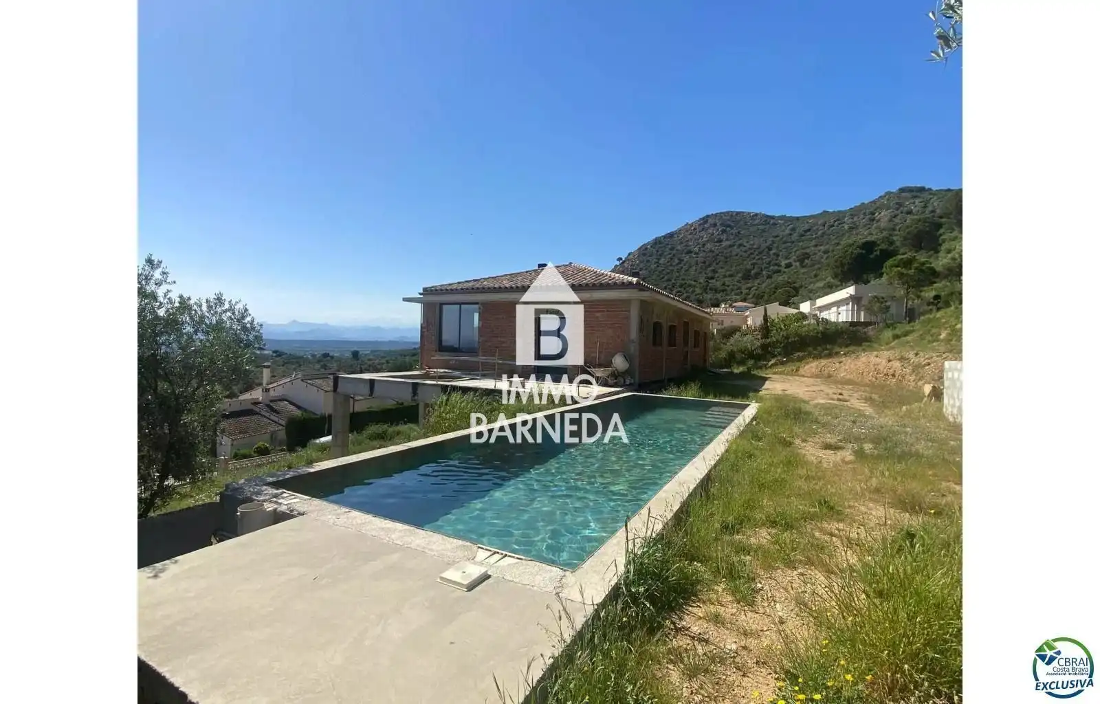 Vista exterior de Casa o chalet en venta en Pau con Calefacción y Piscina