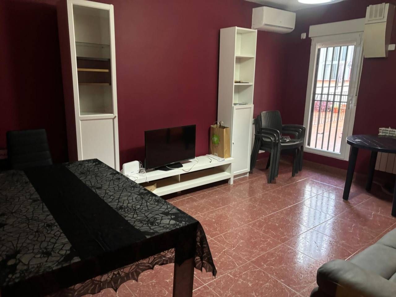 Sala de estar de Piso en venta en  Madrid Capital con Aire acondicionado, Calefacción y Parquet