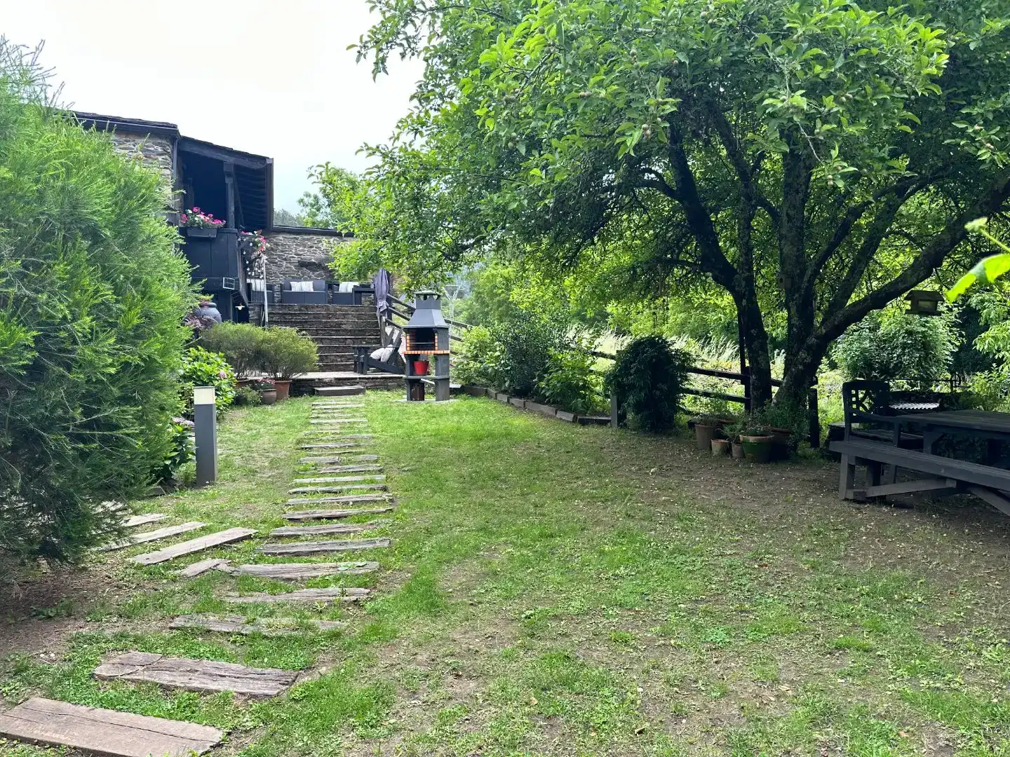 Jardí de Planta baixa en venda en Taramundi amb Aire condicionat i Balcó