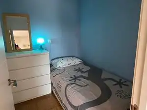 Schlafzimmer von Wohnung zur Miete in El Vendrell mit Terrasse, Möbliert und Ofen