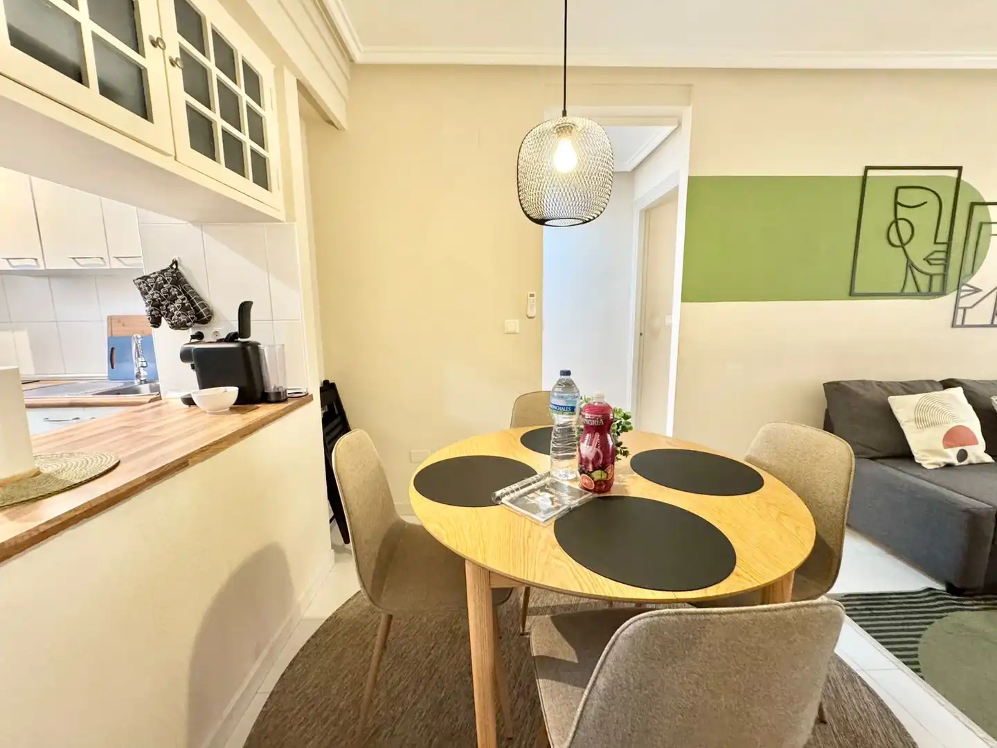 Dining room of Flat for rent in Torrevieja  with Air Conditioner, Heating and Swimming Pool