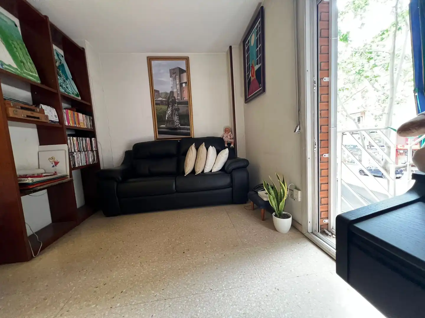 Wohnzimmer von Wohnung zum Verkauf in Barcelona mit Balkon
