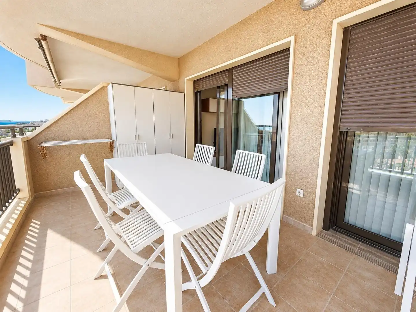 Terrasse von Wohnung zum Verkauf in Elche / Elx mit Klimaanlage, Terrasse und Balkon