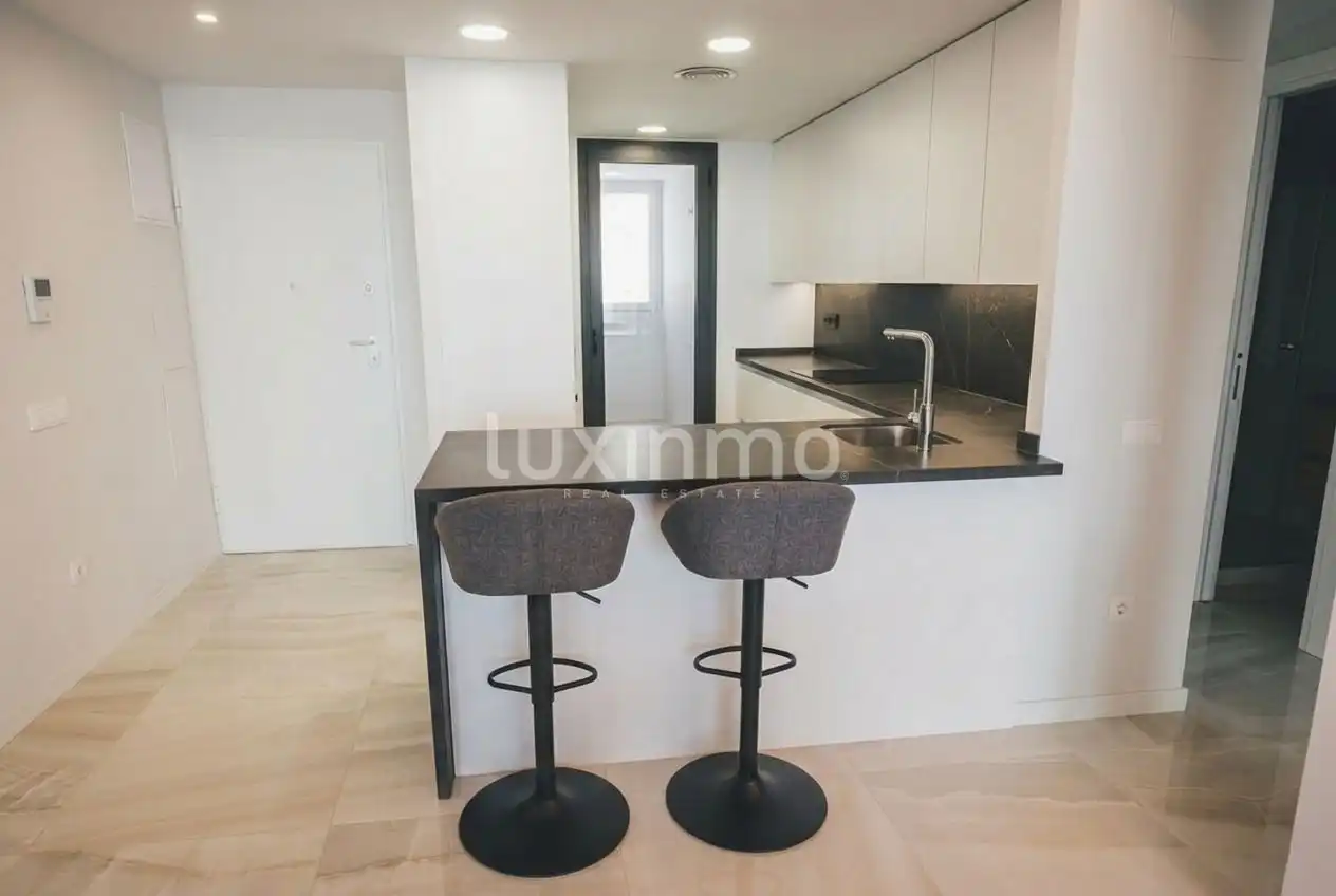 Kitchen of Flat for sale in Benidorm  with Air Conditioner, Heating and Private garden