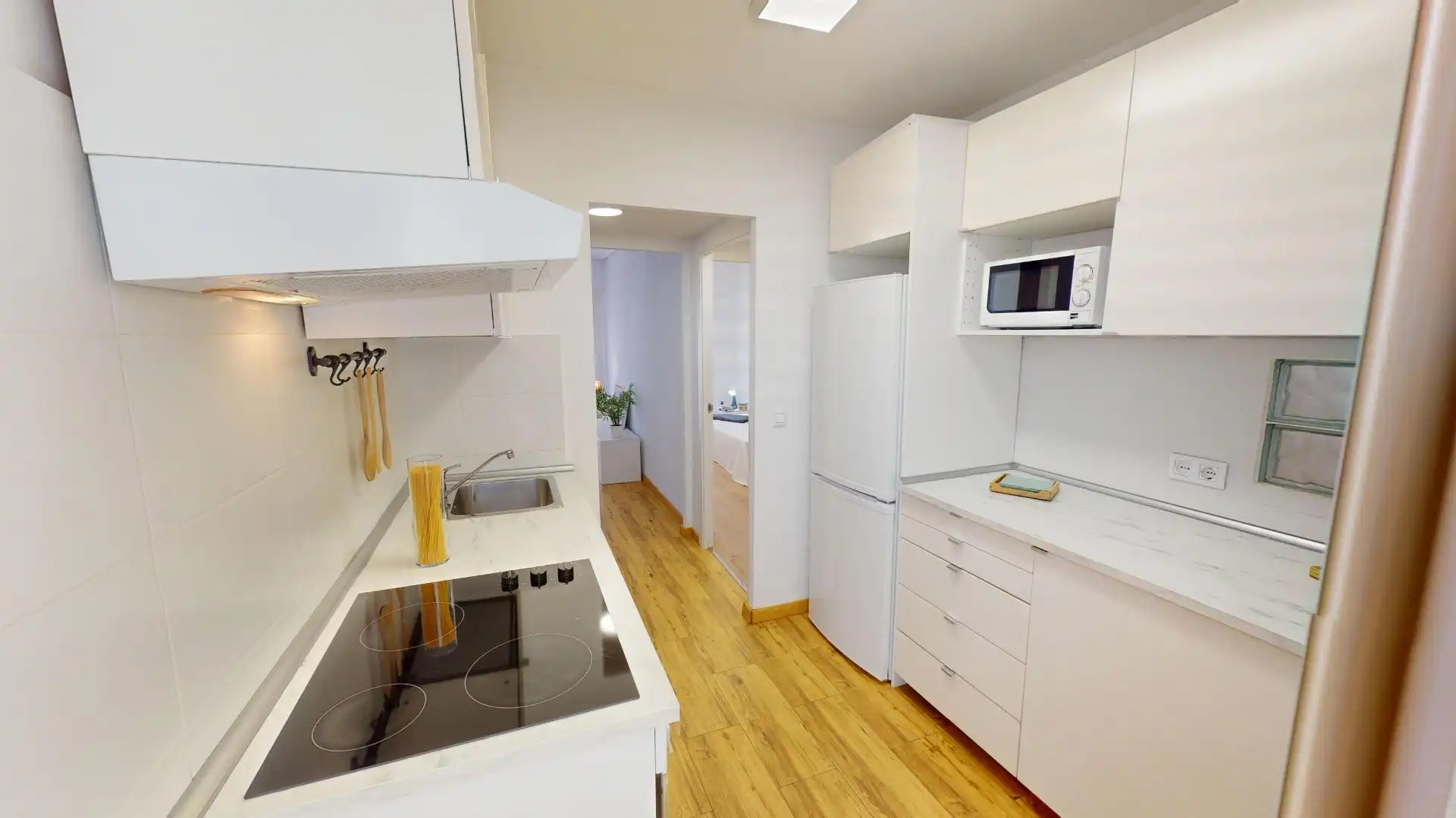 Küche von Wohnung zum Verkauf in Valencia mit Balkon