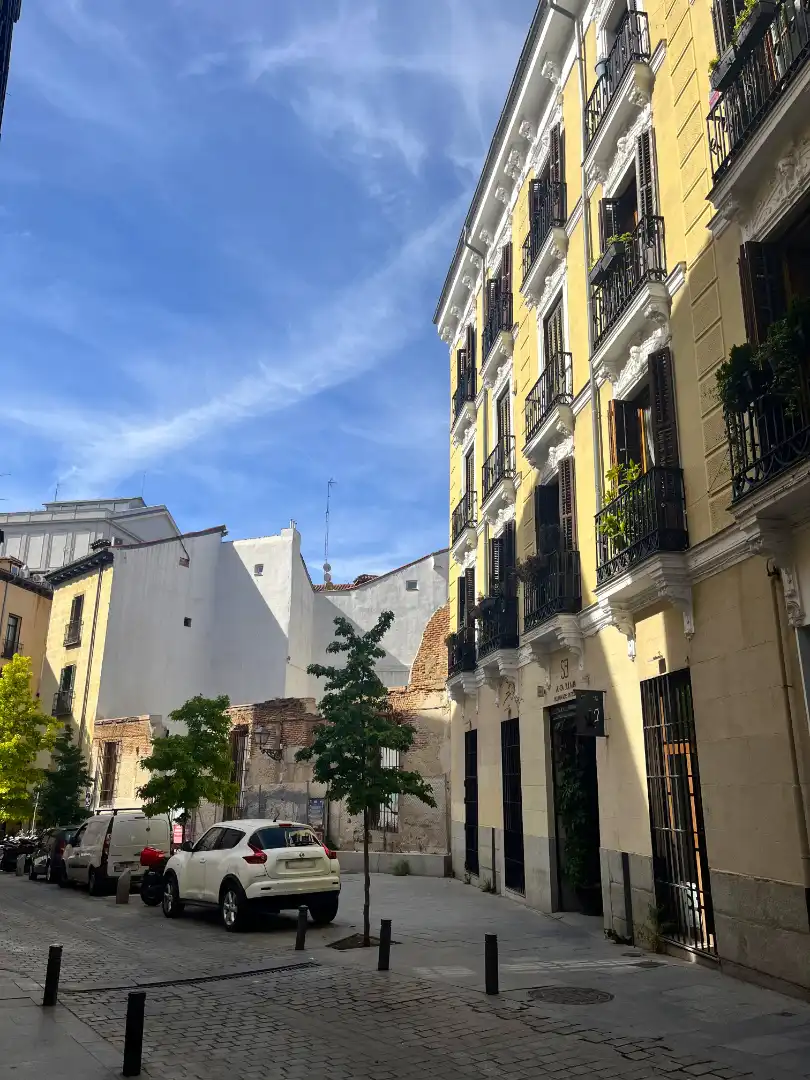 Außenansicht von Dachboden zum Verkauf in Madrid