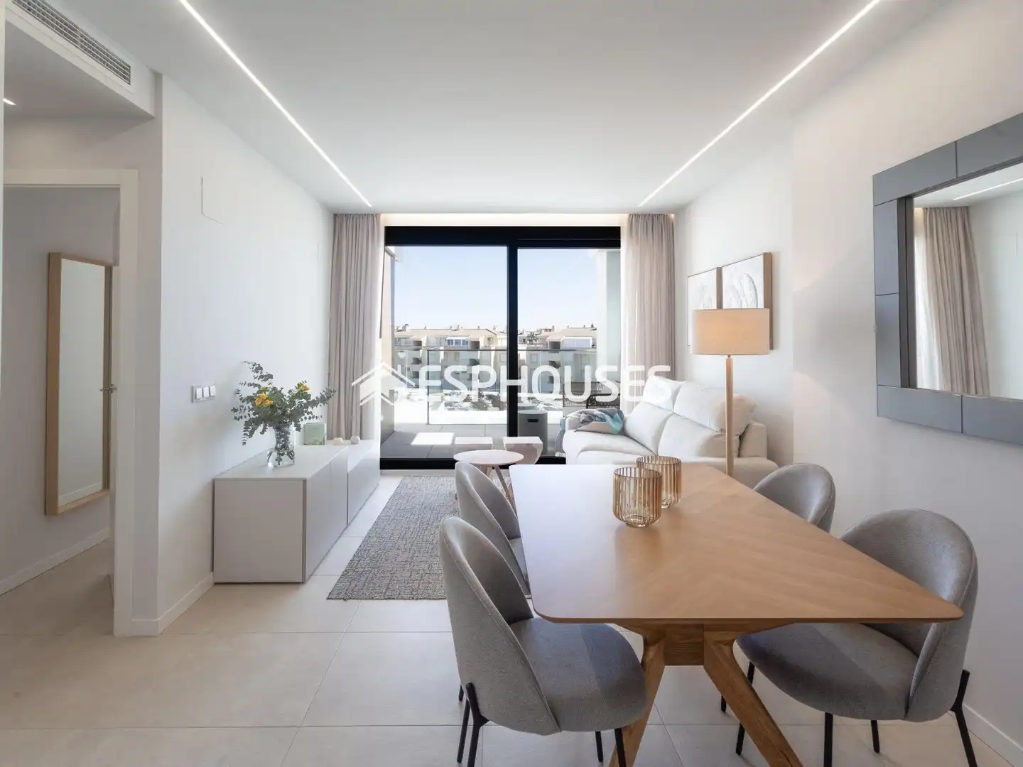 Living room of Attic for sale in Dénia  with Terrace, Balcony and Community pool